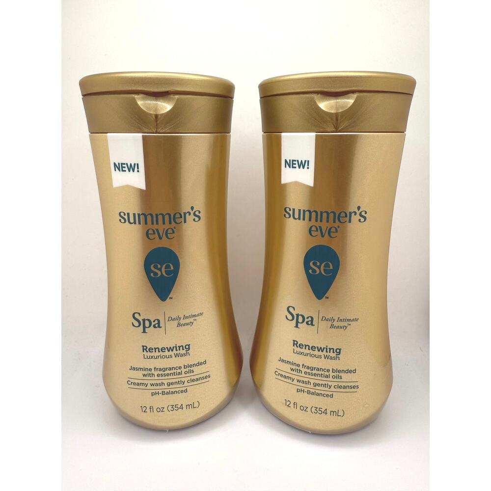 NEW Summer's Eve Spa Renewing Luxurious Wash Jasmine